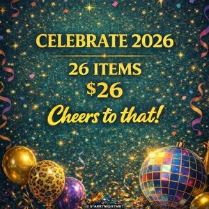 🎉 Celebrate 2026 🎉 26-Piece Show Set • $26 • New Year’s Eve Special